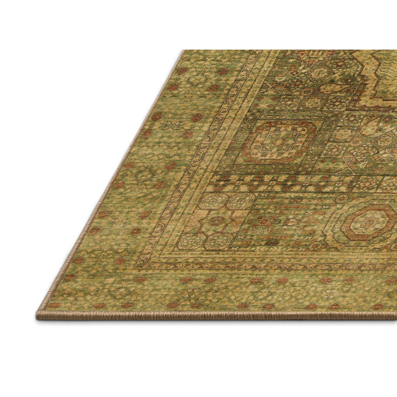 Abstract Indoor Rug, Rectangle 7' x 9'