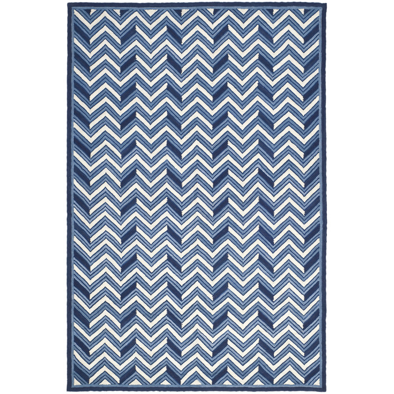 Ralph Lauren Holden Wool Chevron Rug, Rectangle 4' x 6'