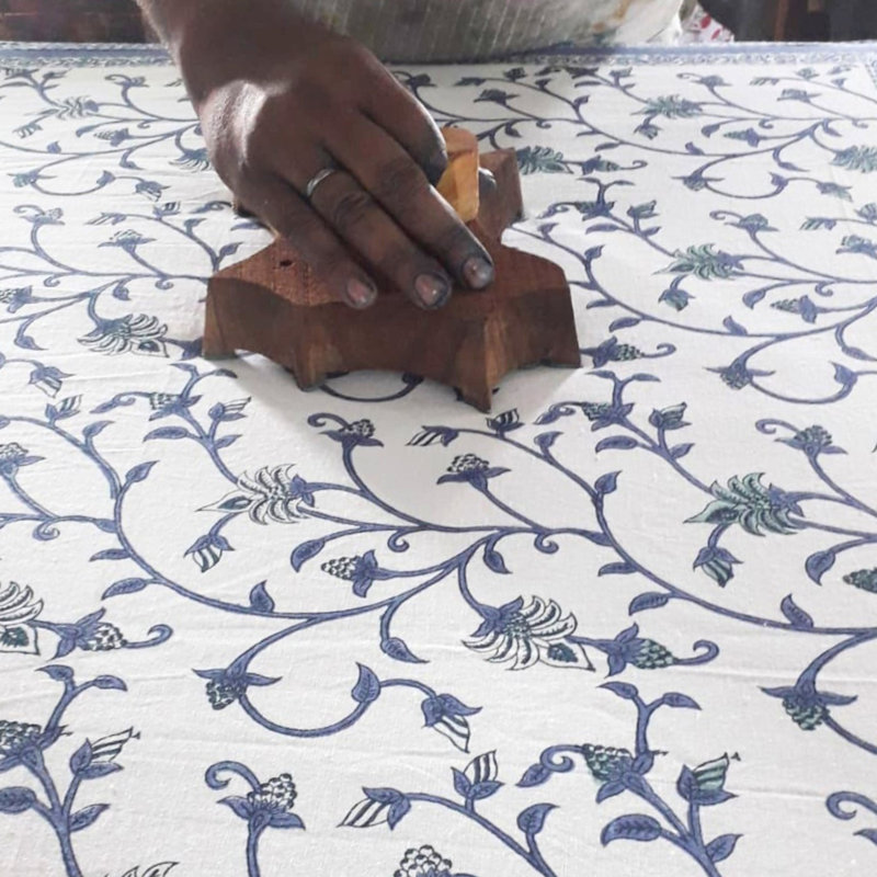 Green Ivy Square Tablecloth, 60" Square