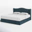 Lit plateforme tapissier Knott Riley-1076516391-1076516387