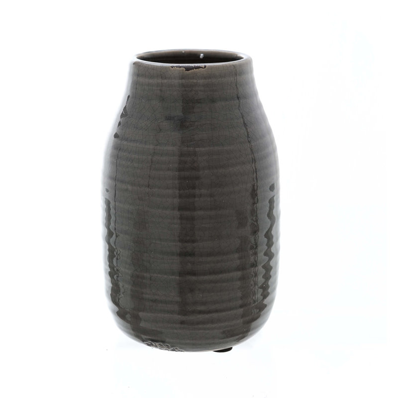 Rothrock Ceramic Table Vase, Grey