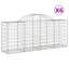 Dakota Fields Arched Gabion Baskets Galvanised Iron-1706140642-1737401800