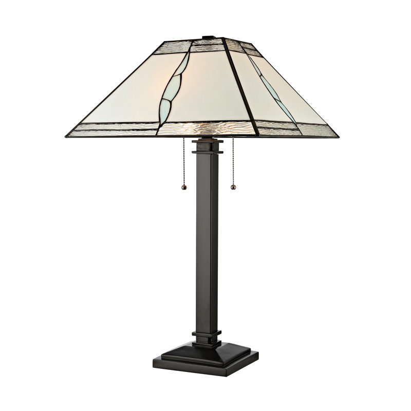Lampe de table noire 29 po