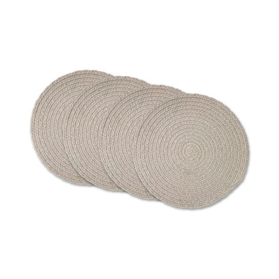 Napperon en coton 4 pièces