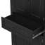Armoire de rangement de salle de bain H 72 po avec 1 tiroir central