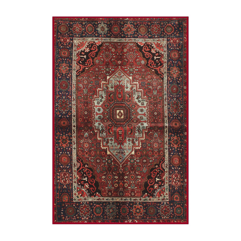 Tapis brun Southwestern, Rectangle 5 pi x 8 pi