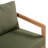 Airwyn Outdoor 4-Person Acacia Wood Conversation Set With Water-Repellent Cushions-128766528-128766530