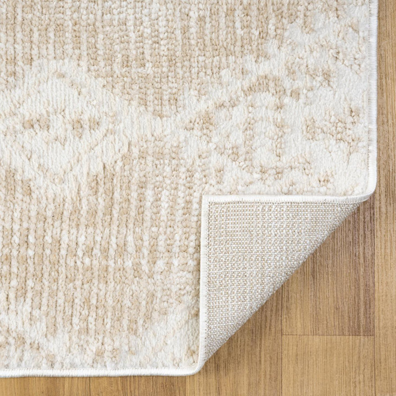 Moroccan Diamond Area Rug, Rectangle 6' x 9'