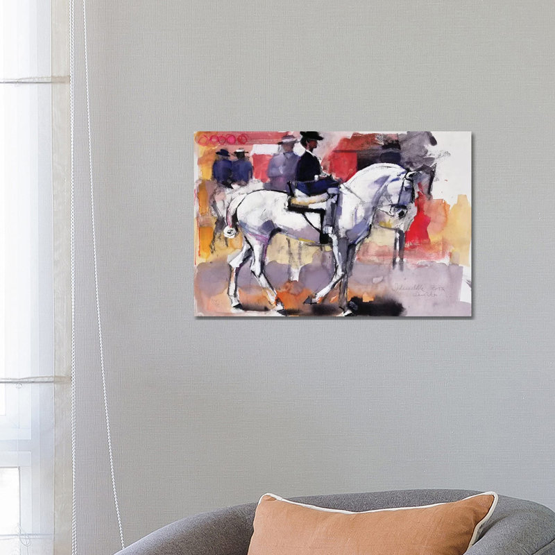 Side-Saddle At The Feria De Sevilla, 1998 by Mark Adlington - Wrapped Canvas Print, 66.04 cm H x 45.72 cm W x 1.91 cm D
