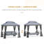3 Person Porch Swing with Canopy