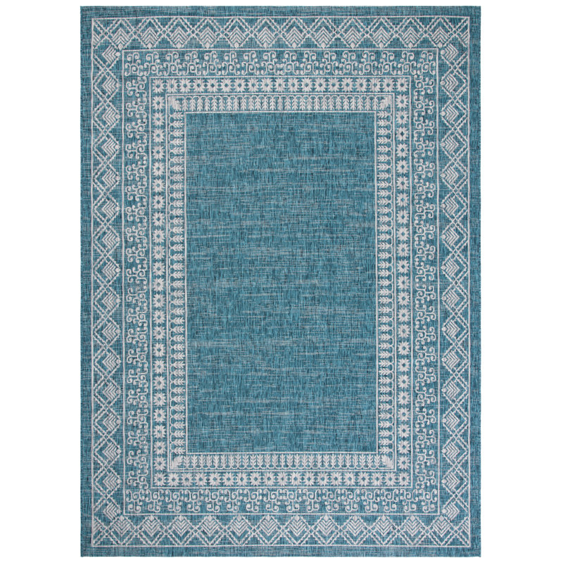Tapis oriental d'intérieur / extérieur Bexton Performance, Rectangle 8 pi x 11 pi