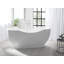 Tariq 1700mm x 770mm Soaking Acrylic Bathtub