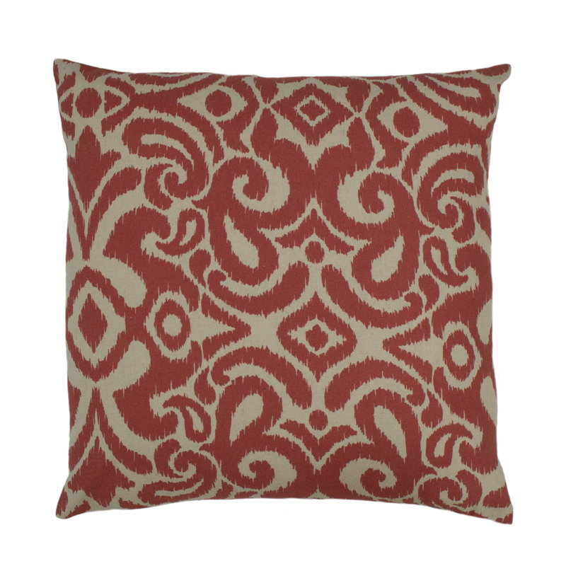 Rocco Damask Square Cushion, 100% Duck Down Feather