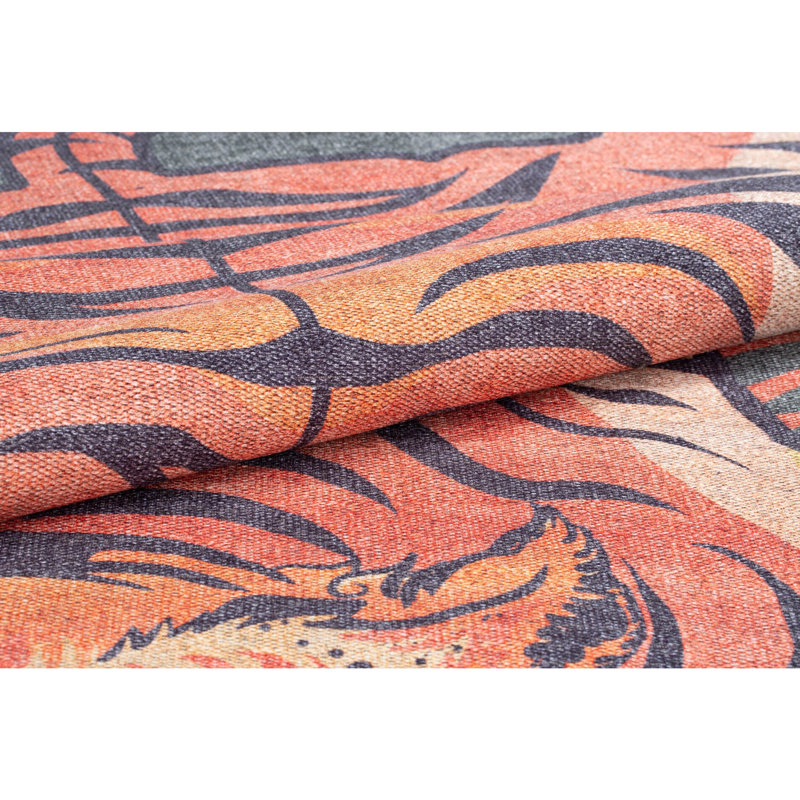 Luxurious Machine Washable Carpet, 100% Polyester, 7.5 x 10.8 Feet | Pile Height: 0.2 Inches, 1850 g/m² | Recycled Poly Cotton Underside, Easy Care, Perfect for Living Room & Bedroom, Soft & Durable Design