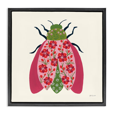  Art mural sur toile Blooming Beetle Floater par Yvette St. Amant