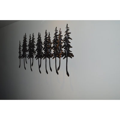 Handmade Rustic Landscape & Nature Wall Decor on Metal
