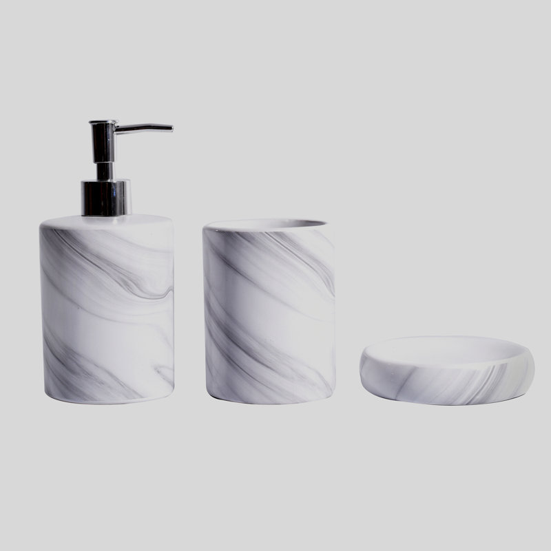 Ensemble d'accessoires de salle de bain 3 pièces