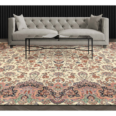 Hand Knotted Wool Oriental Indoor Rug