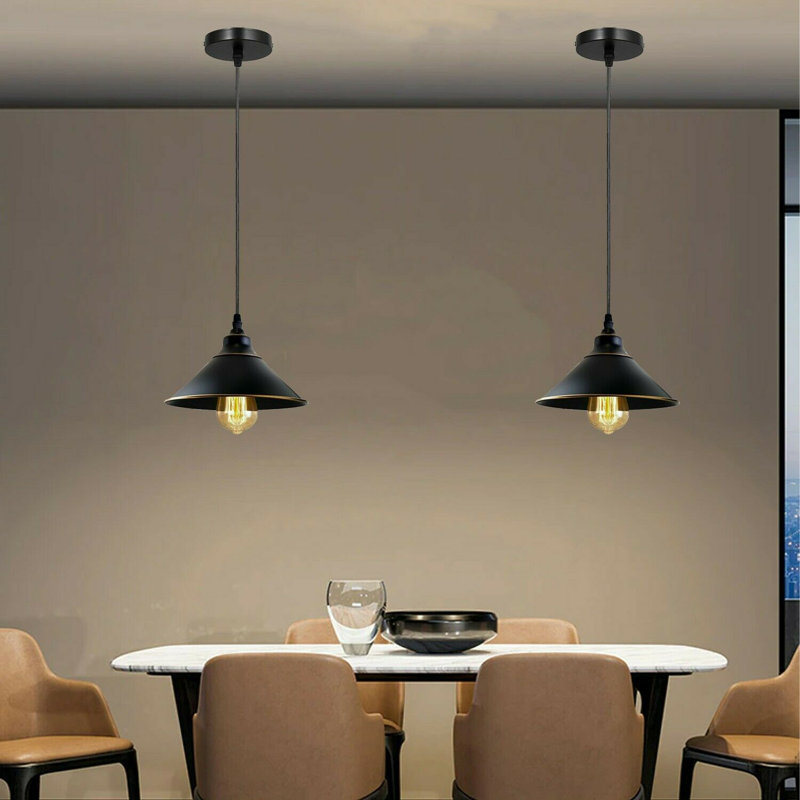 Judge 1 - Light Black Single Pendant, No