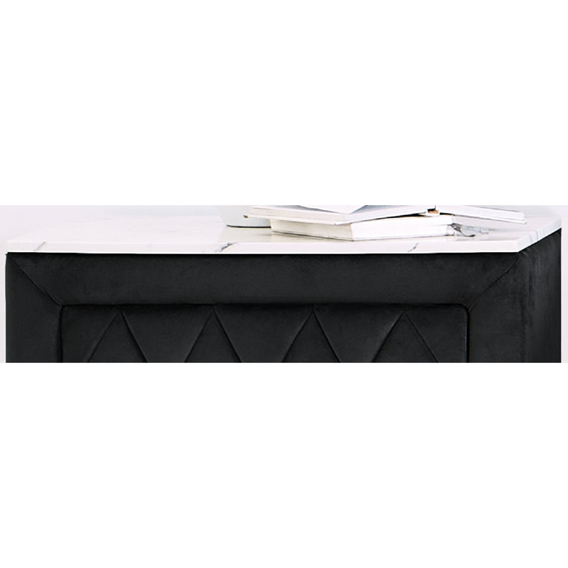Table de chevet Contemporary, Noir