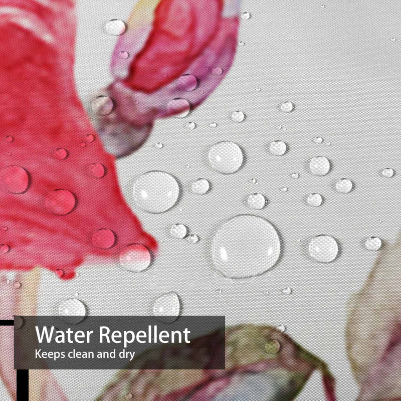 Guirlande de roses rouges, croquis de peinture à l'aquarelle avec 12 crochets, L 72 po x l 84 po