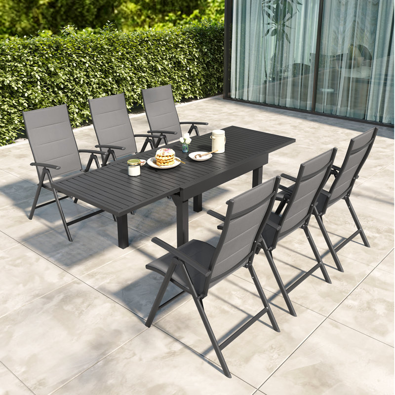 Ensemble repas extérieur pour 6 personnes Vecchio