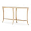 Malibu Crest 61'' W Glass Console Table