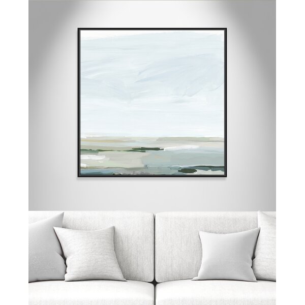 Joss & Main Pure Stillness Framed On Canvas Painting & Reviews | Wayfair