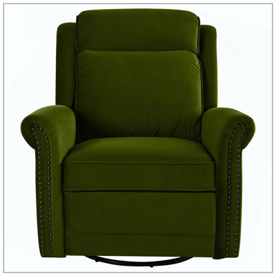 Fauteuil de cinéma maison inclinable et pivotant à 360 ° avec dossier réglable