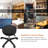 Adjustable Height Ergonomic Stool with Wheels