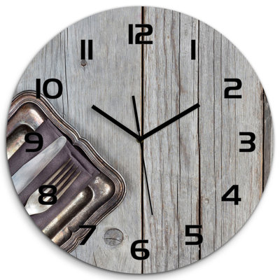 Jnyia Glass Wall Clock