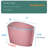 Modern Bathroom Fixture, Smart Toilet, Auto Close Seat, Foot Sensor, Night , Pink Toilet With Bidet, Lid, Hips Washing, Dryer,-121639894