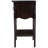 Frida 1-Drawer Solid and Manufactured Wood Nightstand-332131542