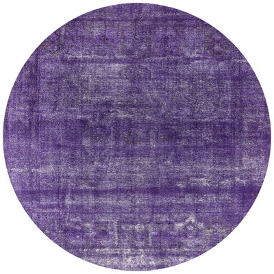 Tapis oriental mauve