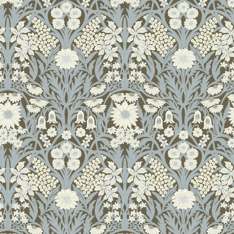 Wild Meadow - Wallpaper, Earthtone, Premium Paper, Non-Pasted