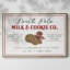 Toile tendue avec châssis Milk and Cookie-94362798-94362794
