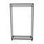 Letterly 90cm Rolling Clothing Rack