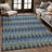 Machine Washable Indoor/Outdoor Chantille ACN2558 Geometric Rug-1911270878-1911270875