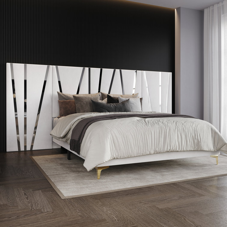 Zoelys Upholstered Unfinished Panel Bed