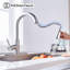 Robinet de cuisine à poignée simple avec plaque de pont JS-86643911