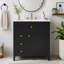 Meuble-lavabo de 30 po avec lavabo et grand rangement-133993047-133993053