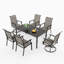 Ensemble repas pour 6 personnes