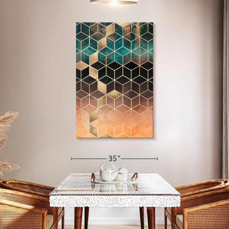 Avery Ombre Dream Cubes, 48" H x 32" W