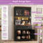 Ensemble de deux garde-manger de 71 po avec prise pour micro-ondes-650499775-690432252