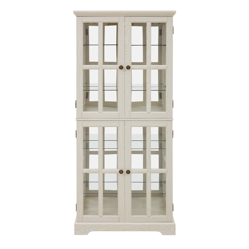 Curio Display Cabinet, White