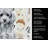 Miniature Silver Poodle Coffee Bar Kitchen Towel-1168063420