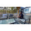 Pavillon de jardin en bois 12 pi x 16 pi Sunjoy, pavillon de jardin extérieur en acier à toit rigide, pavillon de jardin en bois avec cadre en cèdre avec toit en métal à 2 niveaux, convient aux patios, à la pelouse et à la cour-97876653-97876652
