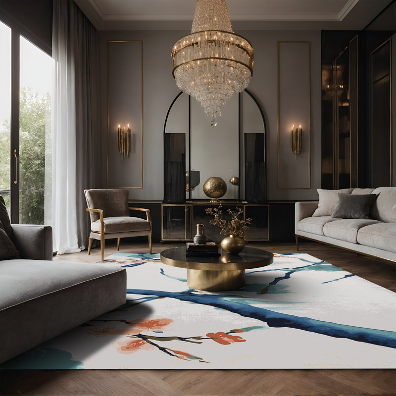 Tapis vert soyeux et moelleux, Rectangle 2 pi x 3 pi