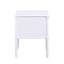Table de chevet 2 tiroirs Emmett - Blanc-1104705486