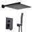 Water Saving Bathroom Shower Head - With Rainfall Effect, And Stylish For-115813897